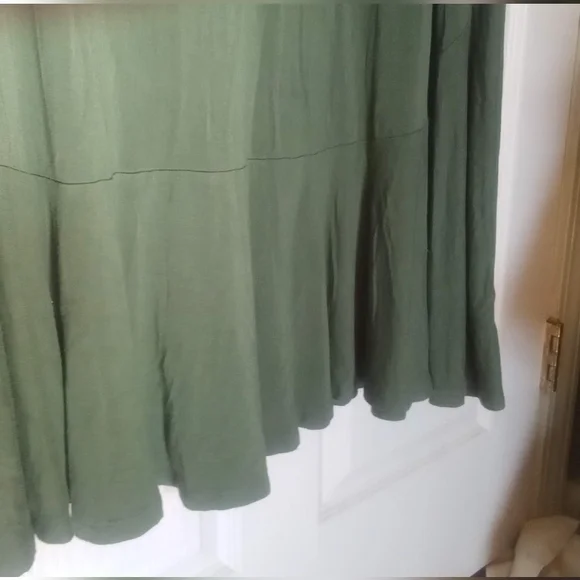 Green, Terra & Sky dress, size 3X 24W-26W - Picture 4 of 6